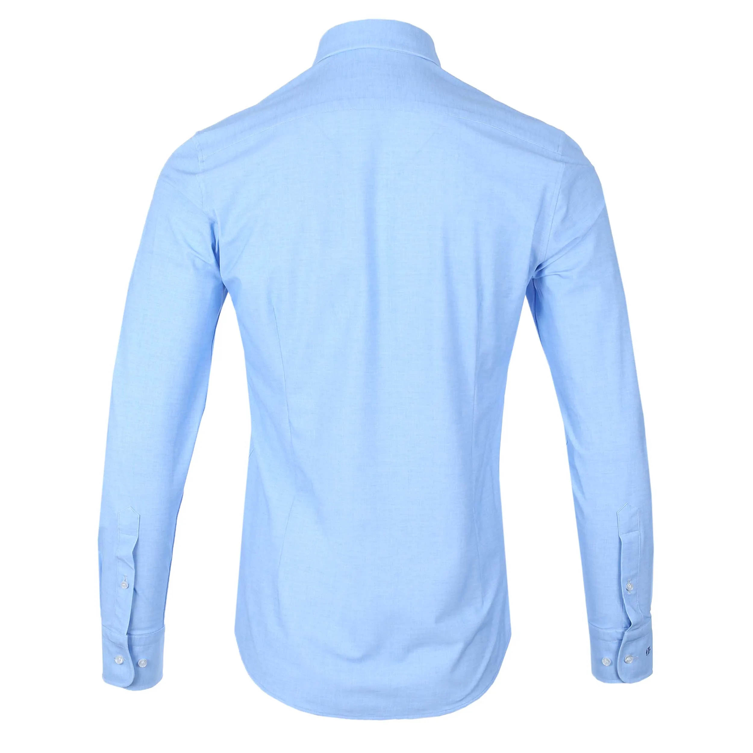 Thomas Maine Canclini Stretch Shirt in Sky Blue