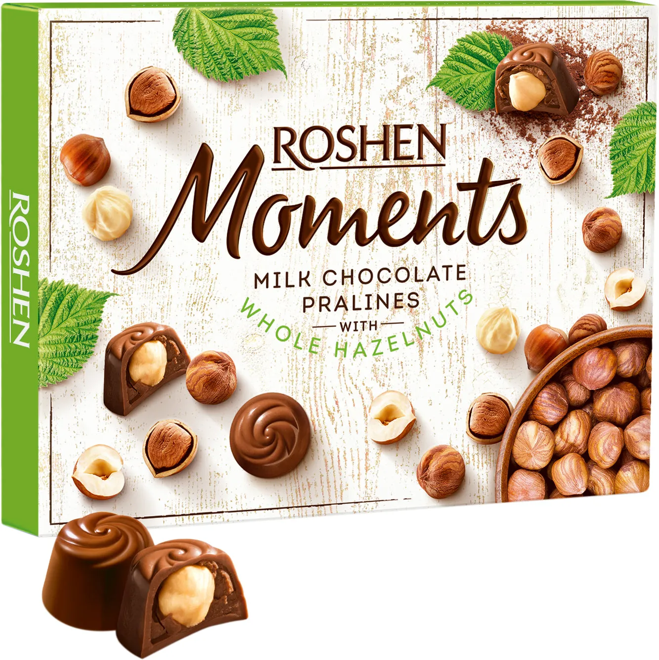 Whole box of hazelnuts boxed moment sweets 116g