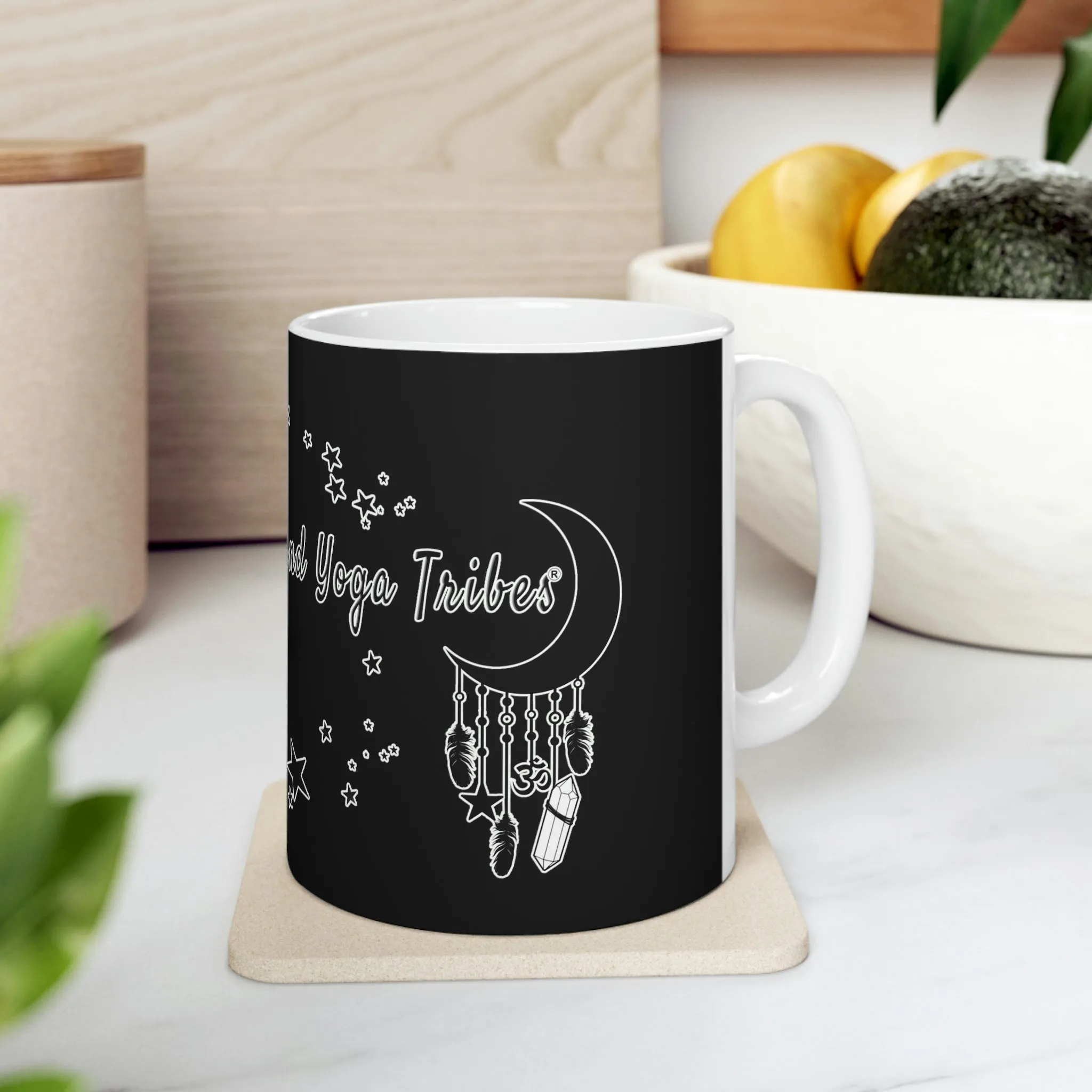 Witchy Vibes and Yoga Tribes Ceramic Mug 11oz