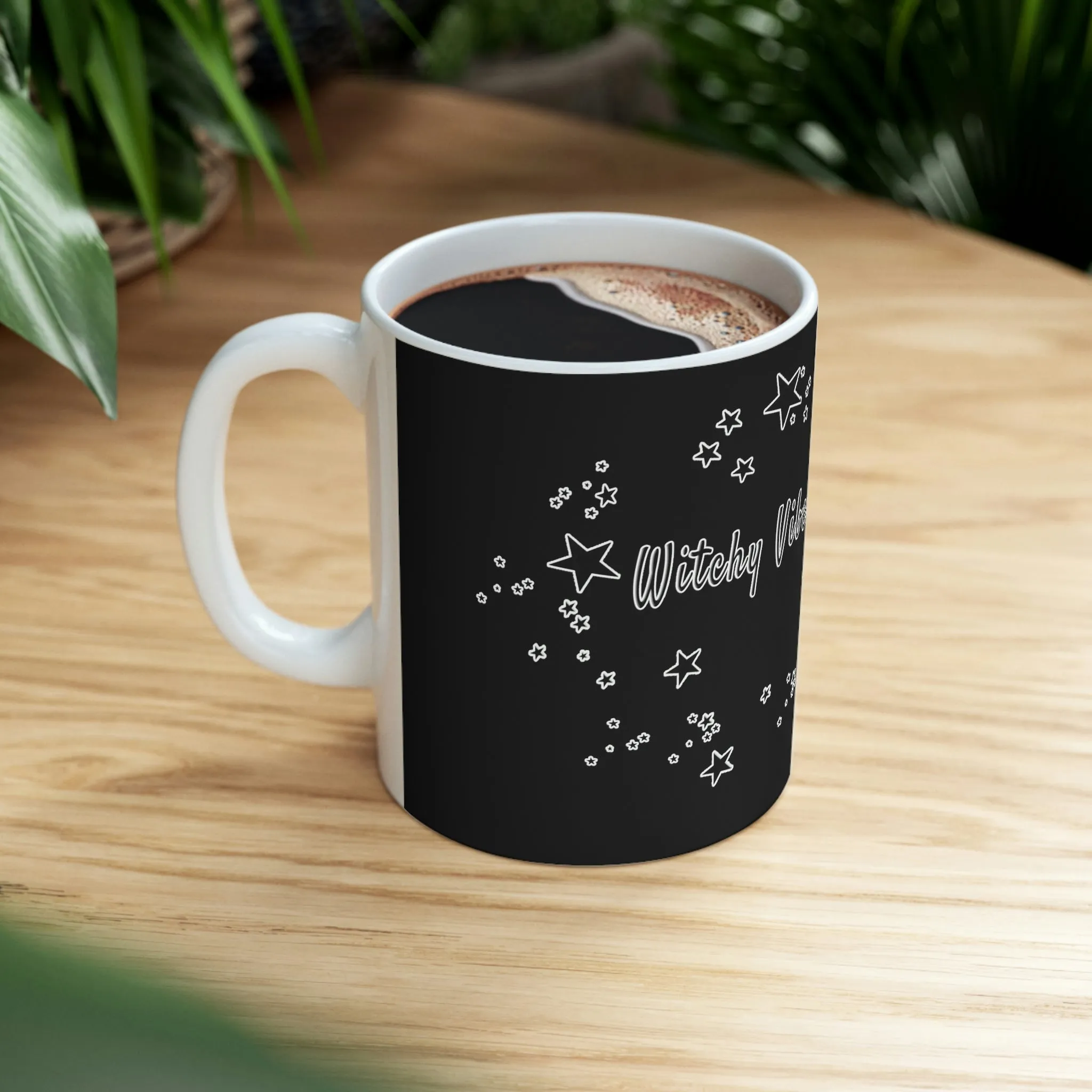 Witchy Vibes and Yoga Tribes Ceramic Mug 11oz