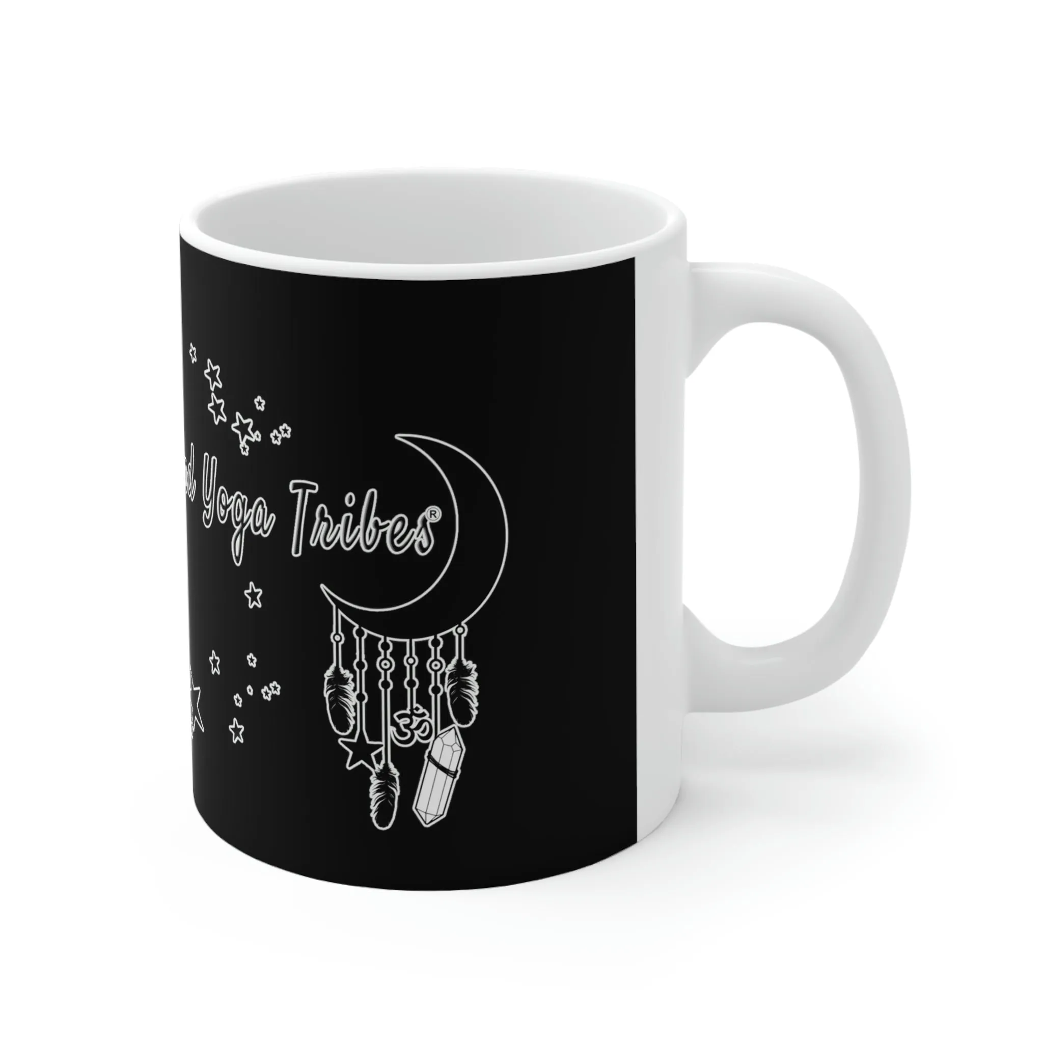 Witchy Vibes and Yoga Tribes Ceramic Mug 11oz