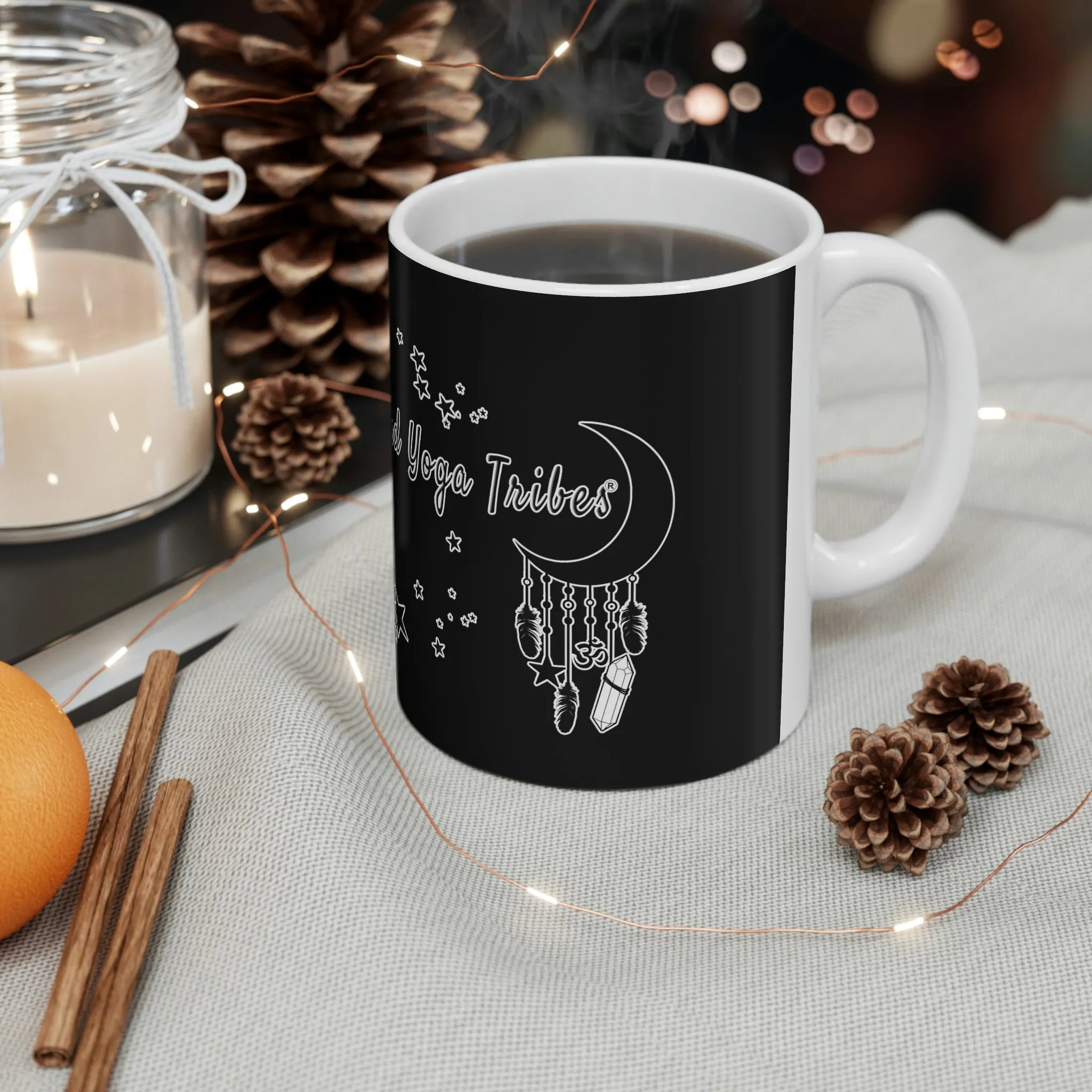 Witchy Vibes and Yoga Tribes Ceramic Mug 11oz