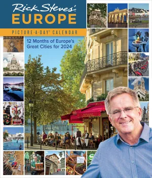 Workman Rick Steves’ Europe Picture-A-Day 2024 Wall Calendar