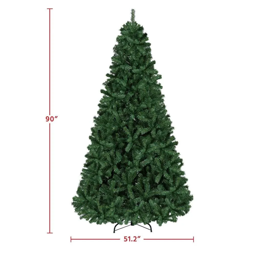 Yaheetech 4.5’/6’/7.5’/9’ Artificial Green Christmas Tree